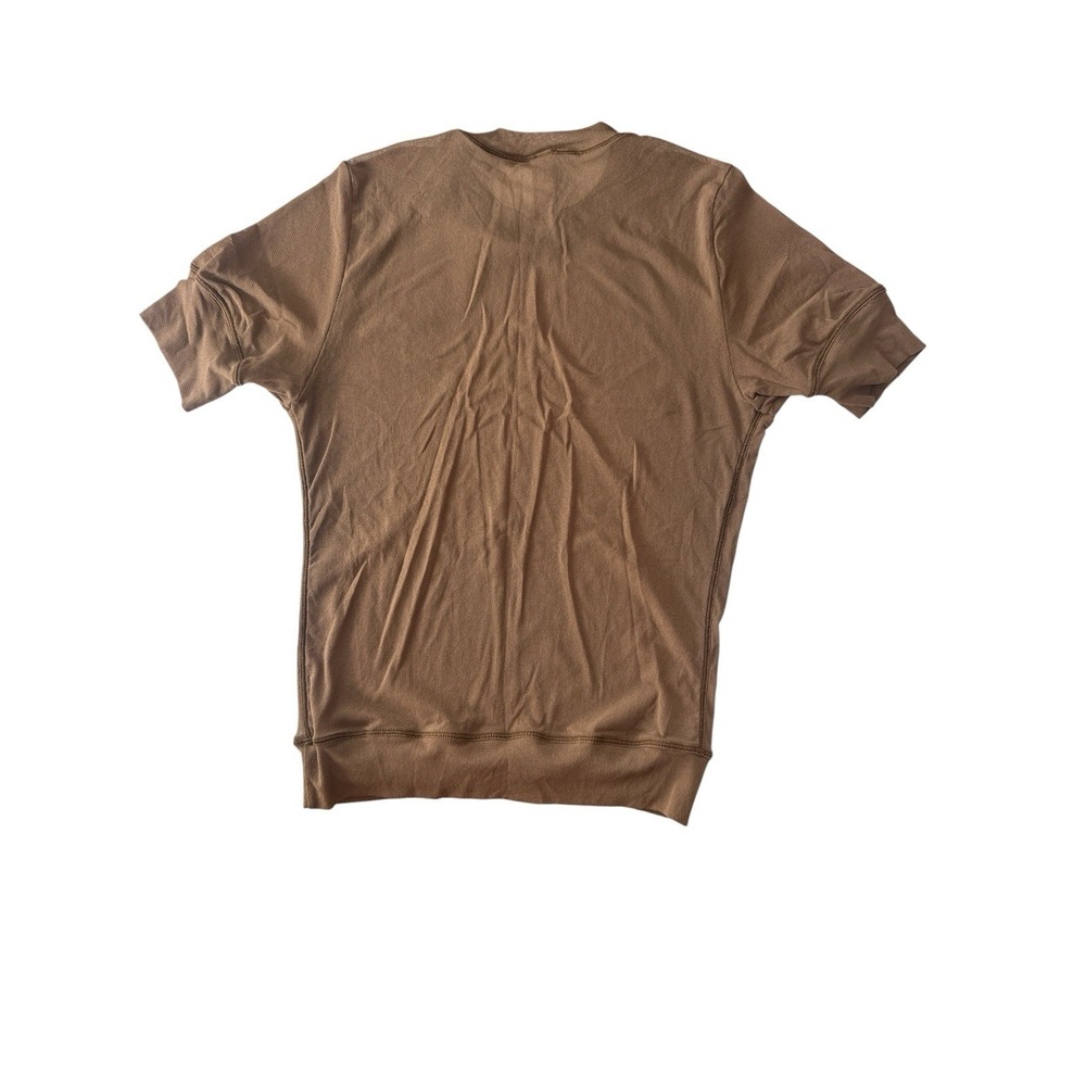 Skims Sommer Mesh T-Shirt Sienna Brown Medium NWOT - Picture 2 of 7